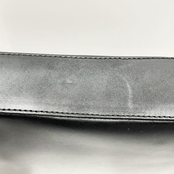 BURBERRY Tote Bag London Logo Partial Check Square Type Women's Black 20502596 - Picture 14 of 15